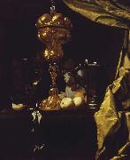 COUWENBERGH, Christiaen van Still Life with a Silver Gilt Cup oil painting artist